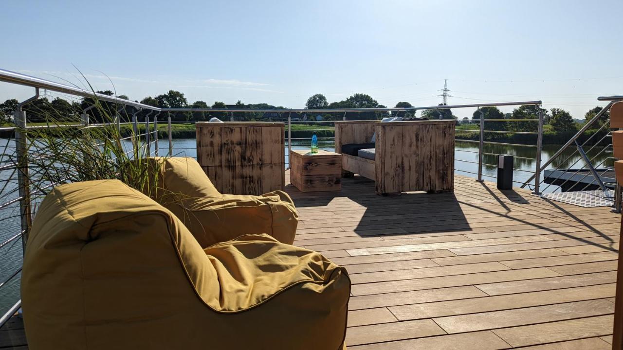 Hausboot Wangermeerblick Schillig Exterior foto