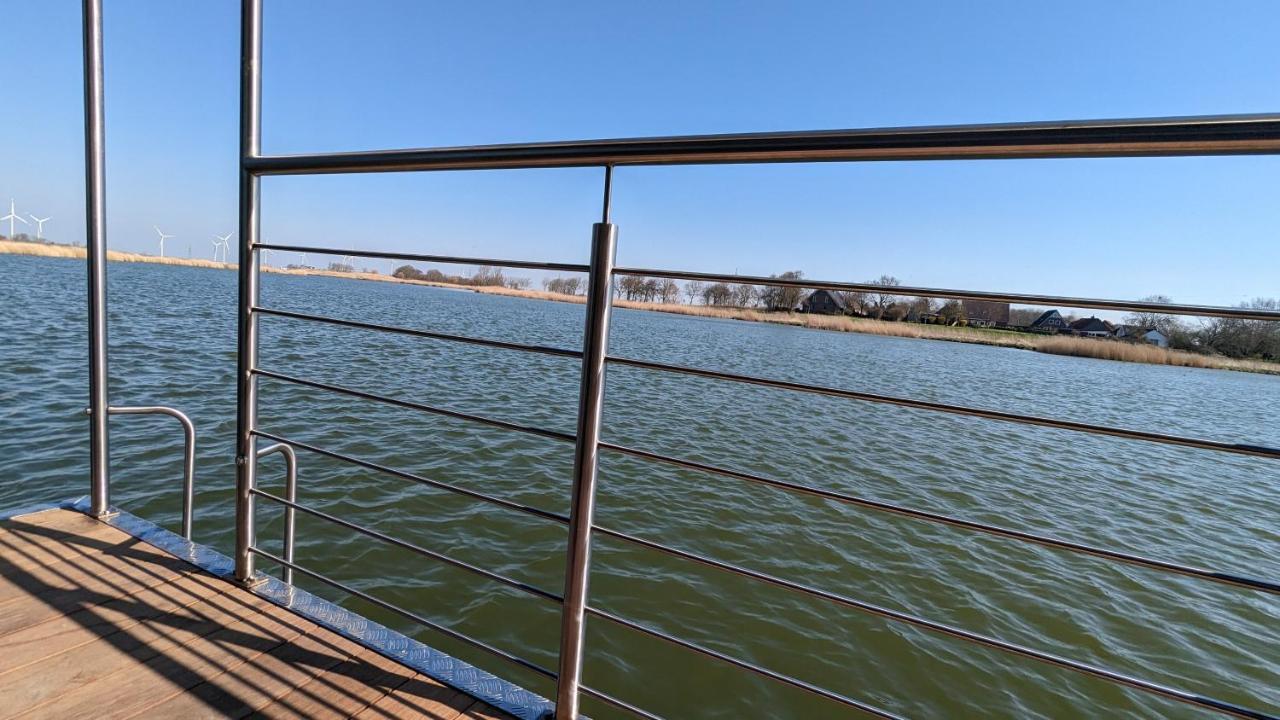 Hausboot Wangermeerblick Schillig Exterior foto