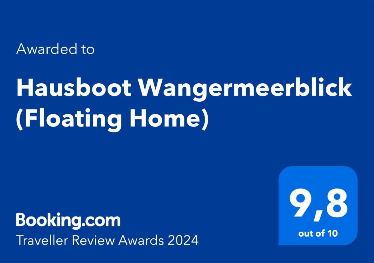 Hausboot Wangermeerblick Schillig Exterior foto